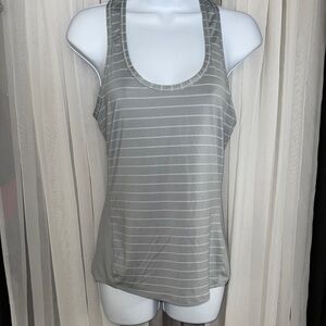 Athleta Gray Fitted Tank Top